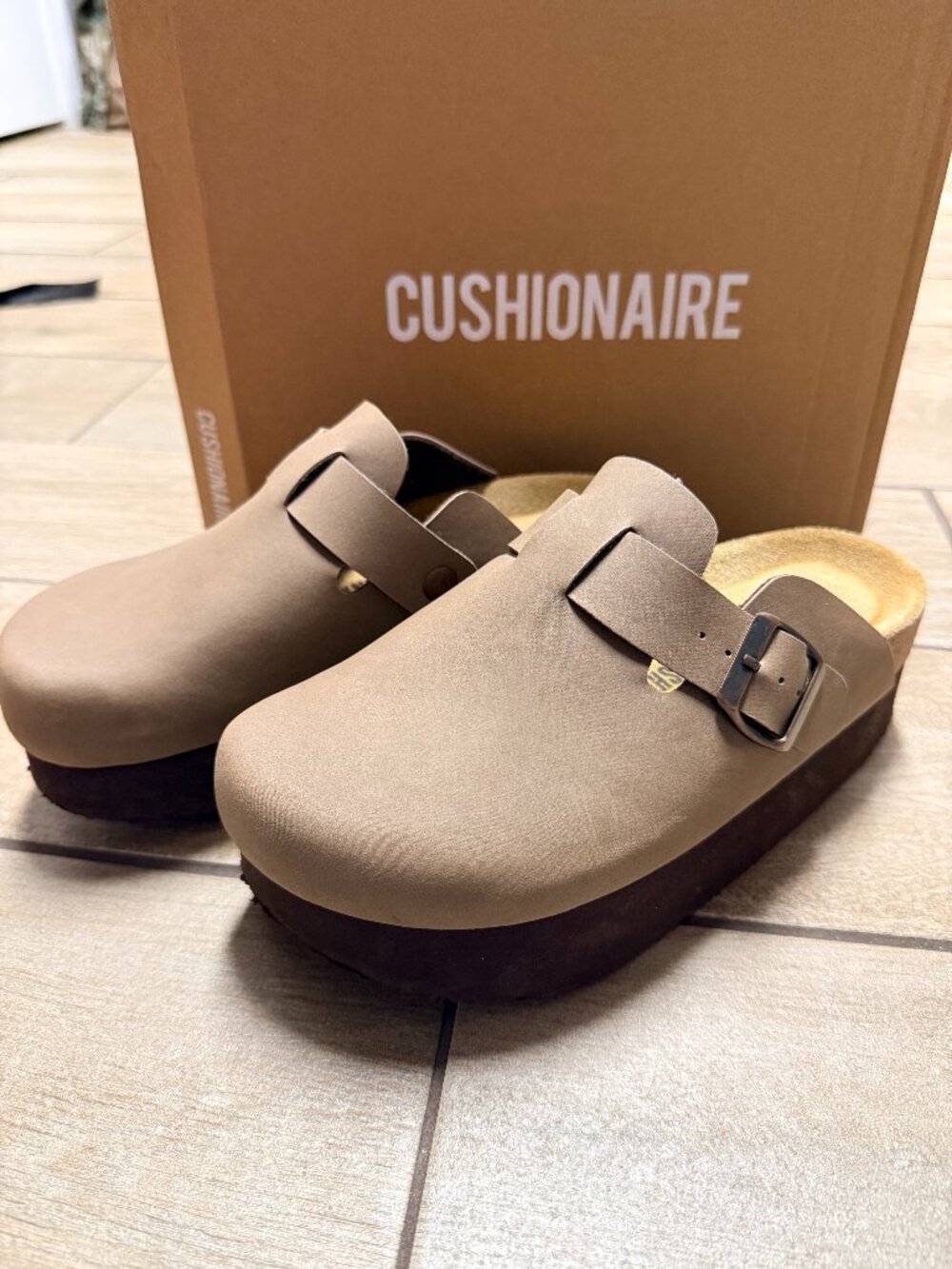 Burk style platform clogs